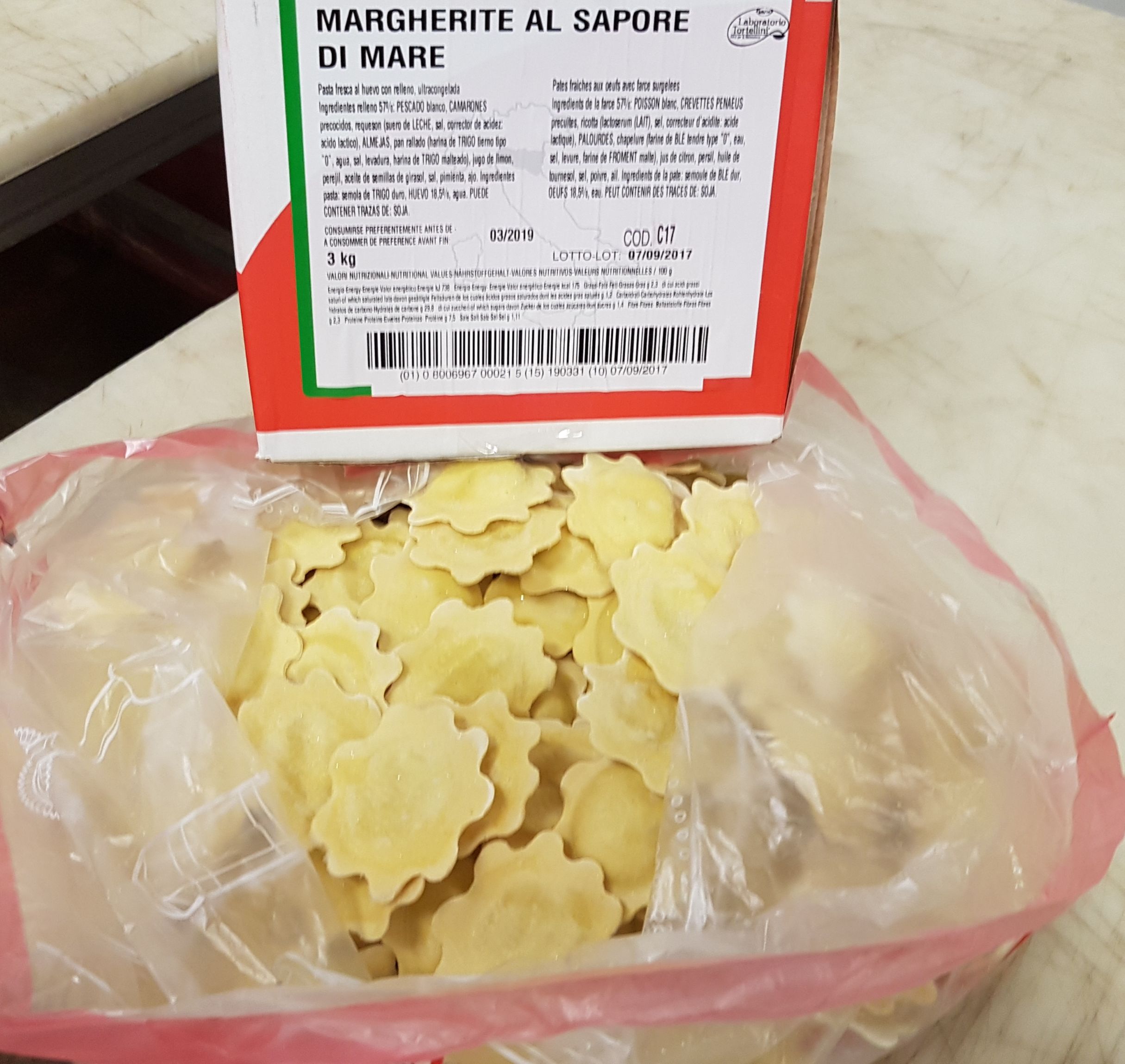 MARGHERITE AL SAPORE DI MARE